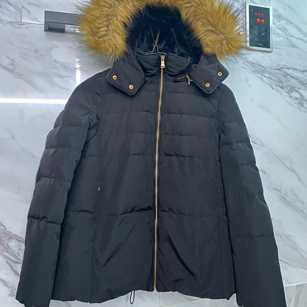 Zara black short outerwear size S